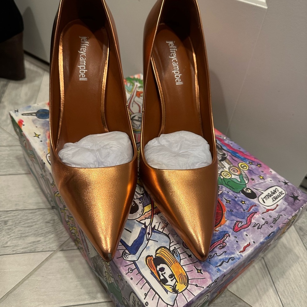Jeffrey Campbell Women's Metallic Heels